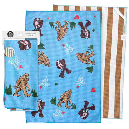 Love At First Sighting Kitchen Towel - Microfiber