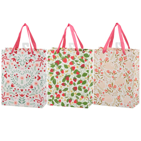 Small Sweetheart Gift Bag Set - Paper, Ribbon