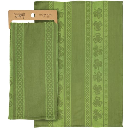 Shamrock Kitchen Towel - Cotton