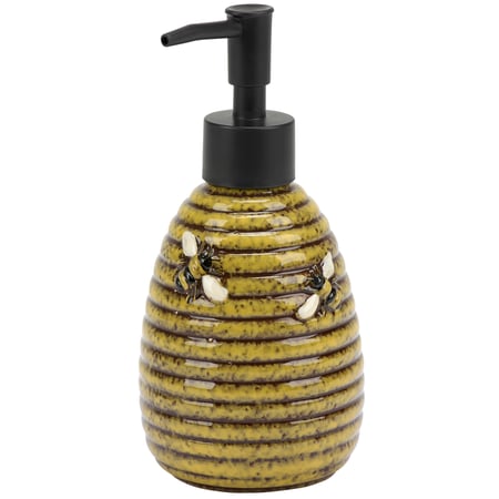Bumblebee Soap Dispenser - Ceramic, Plastic