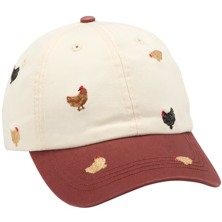 Love Of Chickens Baseball Cap - Cotton, Metal