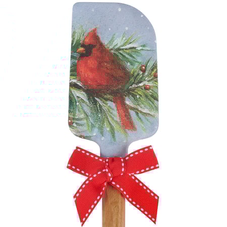 Cardinal Spatula - Silicone, Wood