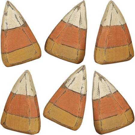 Wooden Candy Corn Set  - Wood