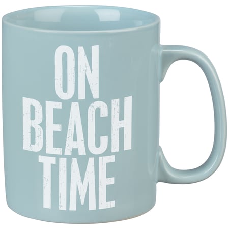 Beach Time Mug - Stoneware