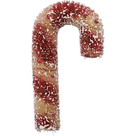 Small Bristle Candy Cane - Bristle, Glass