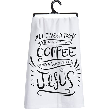 And A Whole Lot Of Jesus Kitchen Towel - Cotton