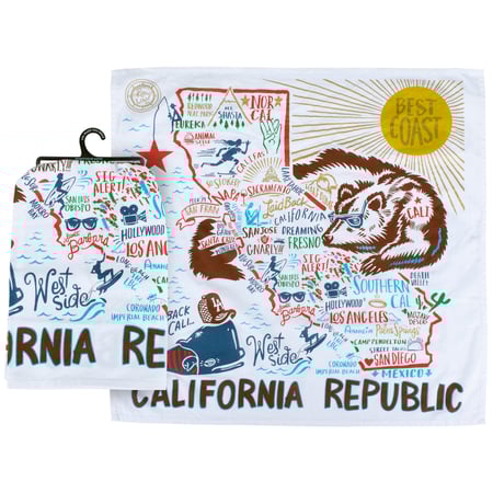 California Kitchen Towel - Cotton
