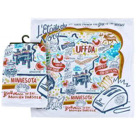 Minnesota Kitchen Towel - Cotton