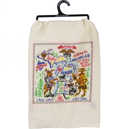 Michigan Kitchen Towel - Cotton