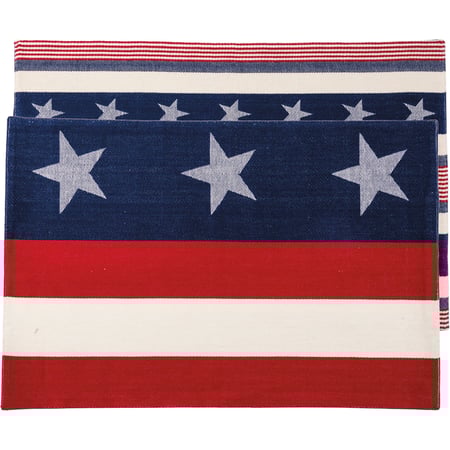 Stars And Stripes Placemat - Cotton