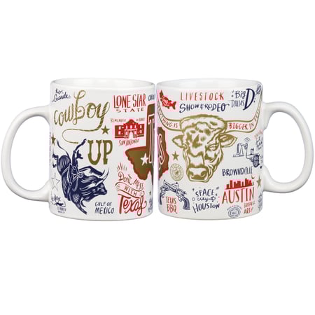 Texas Mug - Stoneware