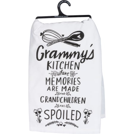 Grammy's Kitchen Where Memories Kitchen Towel - Cotton