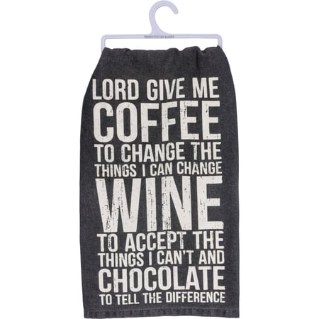 Give Me Coffee To Change Kitchen Towel - Cotton