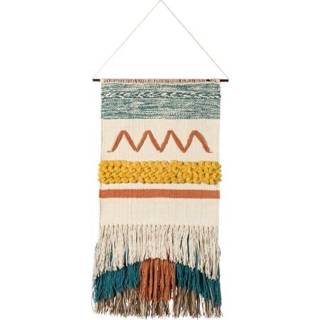 Free Spirit Wall Hanging - Cotton, Metal