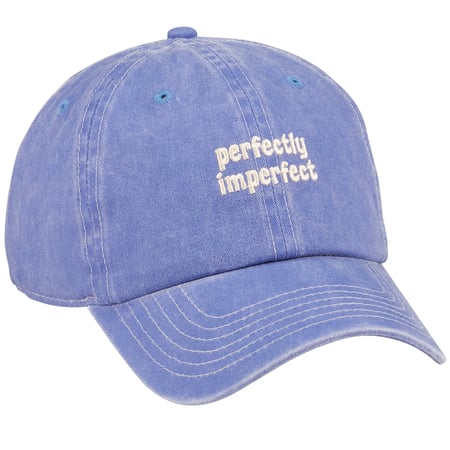 Perfectly Imperfect Baseball Cap - Cotton, Metal