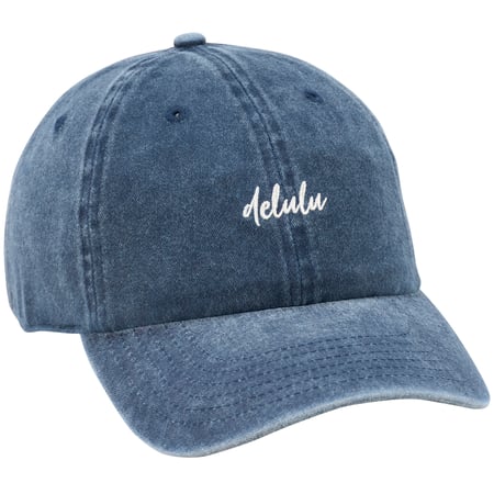 Delulu Baseball Cap - Cotton, Metal