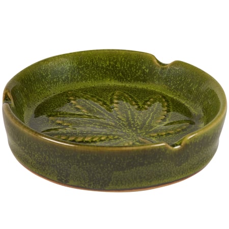 Pot Leaf Ashtray - Ceramic