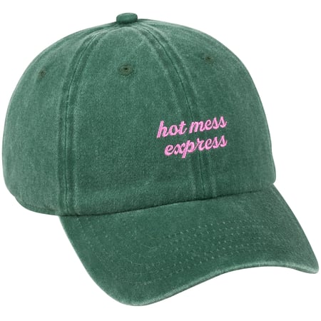 Hot Mess Express Baseball Cap - Cotton, Metal