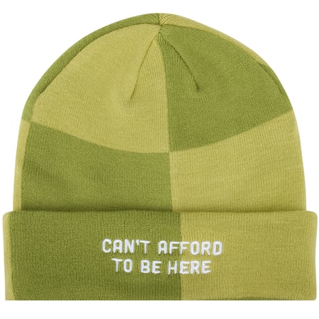 Can't Afford To Be Here Beanie - Acrylic