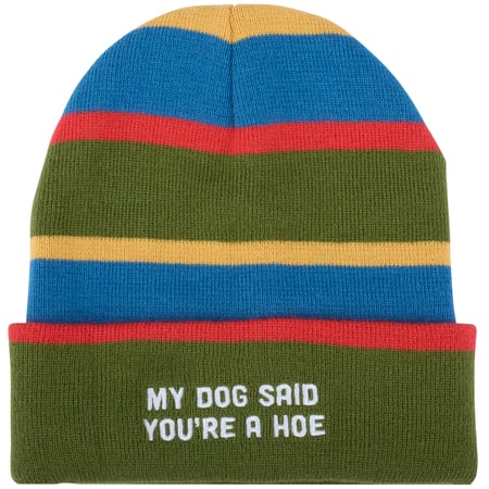 My Dog Said Beanie - Acrylic