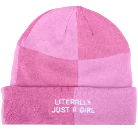 Literally Just A Girl Beanie - Acrylic