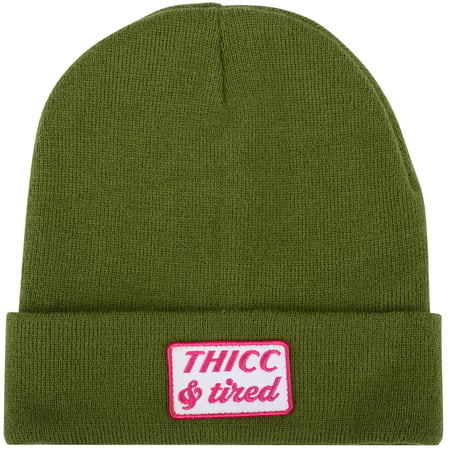Thicc & Tired Beanie - Acrylic