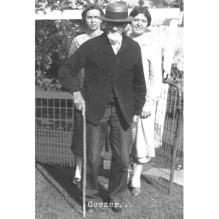 Geezer Greeting Card - Paper