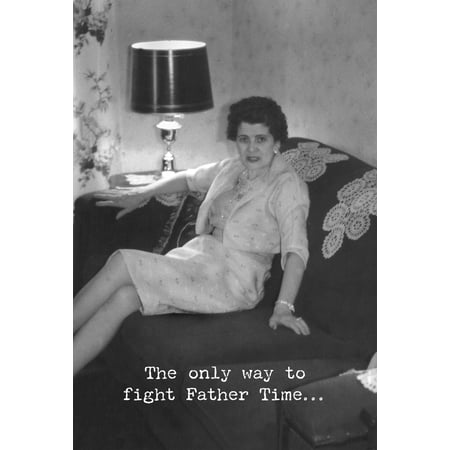 Father Time Greeting Card - Paper