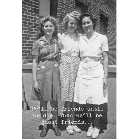 Ghost Friends Greeting Card - Paper