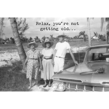 Relax Greeting Card - Paper