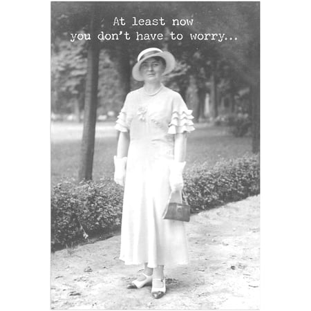 Don't Worry Greeting Card - Paper