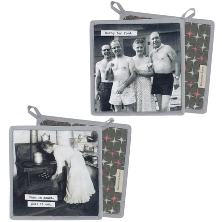 Pull It Out Hot Pad Set - Cotton