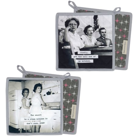 My Kitchen Hot Pad Set - Cotton