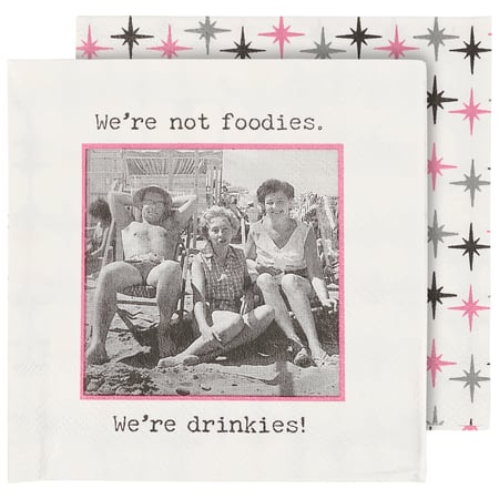 Drinkies Beverage Napkin - Paper