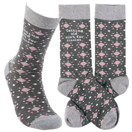 Getting Old Socks - Cotton, Nylon, Spandex