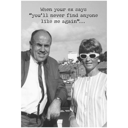 Your Ex Greeting Card - Paper