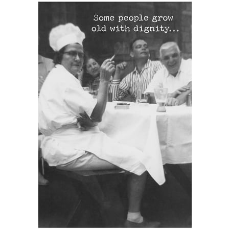 Grow Old Greeting Card - Paper