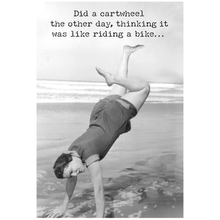 Cartwheel Greeting Card - Paper