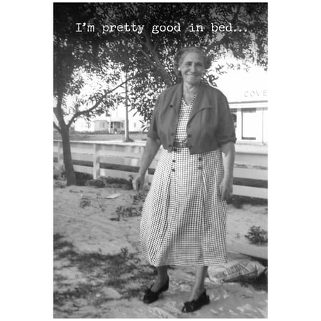 Good In Bed Greeting Card - Paper