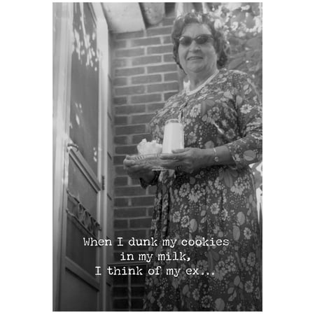 Dunk Cookies Greeting Card - Paper