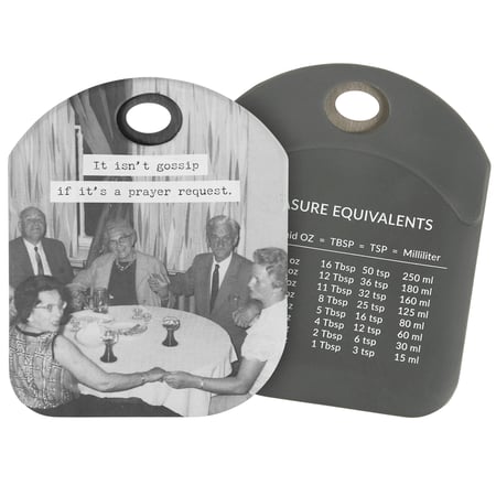 It Isn't Gossip Bowl Scraper - Silicone, Stainless Steel