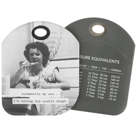 Cookie Dough Bowl Scraper - Silicone, Stainless Steel