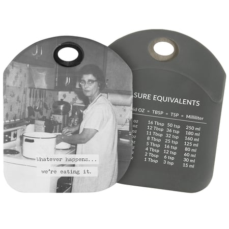 We're Eating It Bowl Scraper - Silicone, Stainless Steel