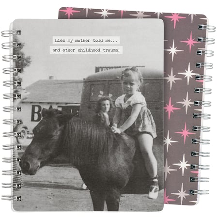 Other Childhood Trauma Spiral Notebook - Paper, Metal