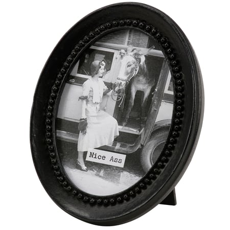 Nice Ass Framed Art - Wood, Paper